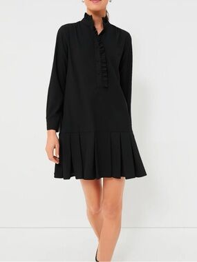 Tuckernuck Black Crepe Tate Dress